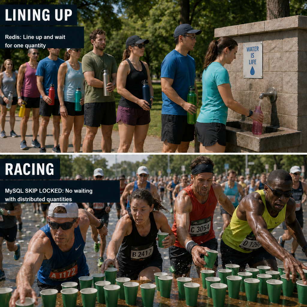 Water line vs race meme: inventory