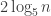 2\log_5n