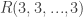R(3,3,...,3)