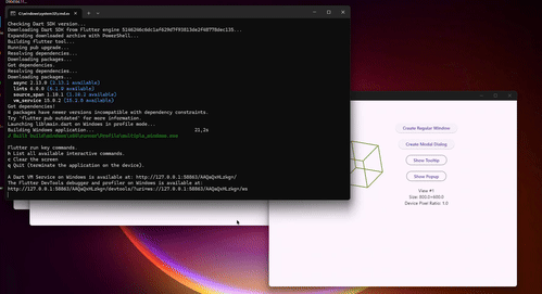 Исправление фокуса и реализации окон на Windows