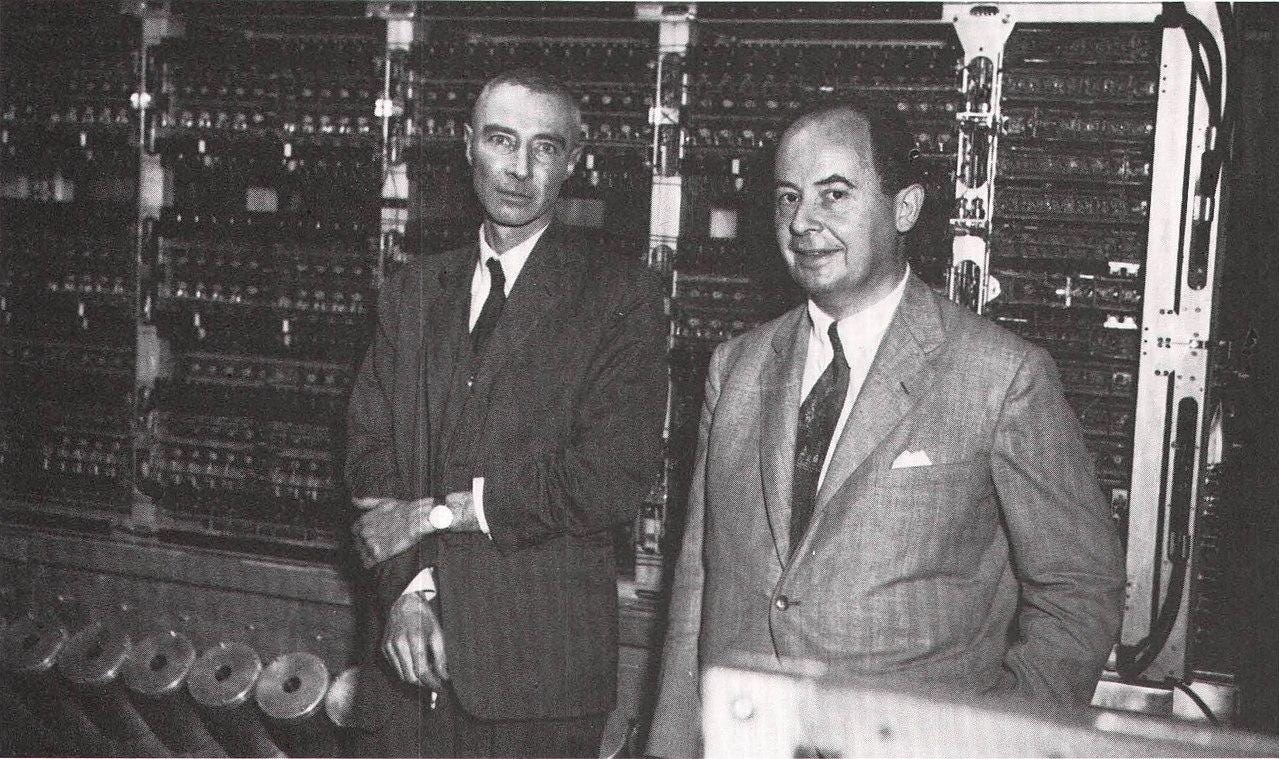 Открытие компьютера Института перспективных исследований, 1952 год