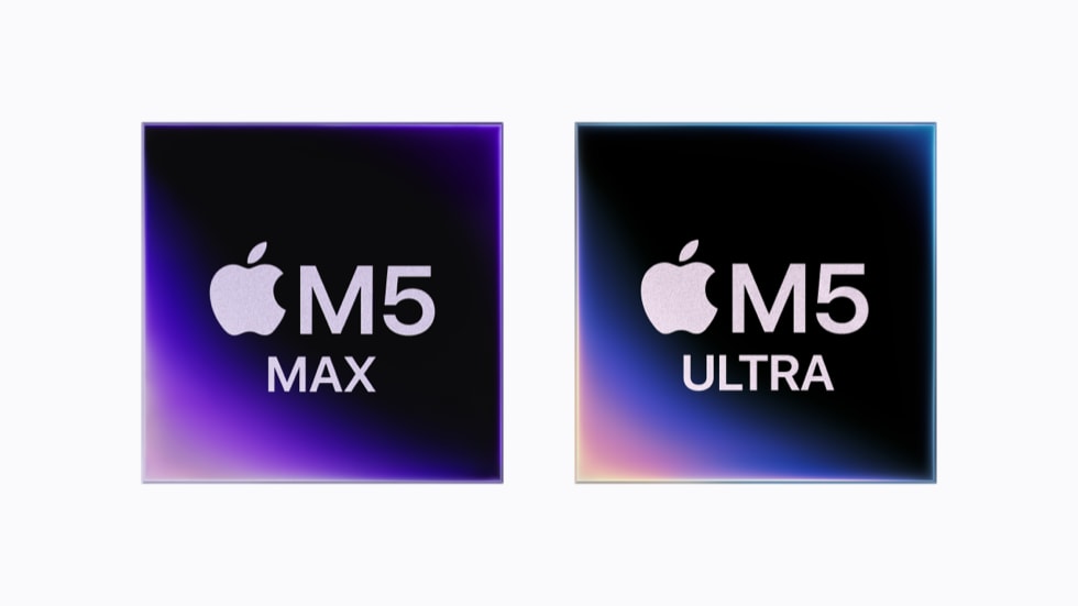 M5 Max и M5 Ultra