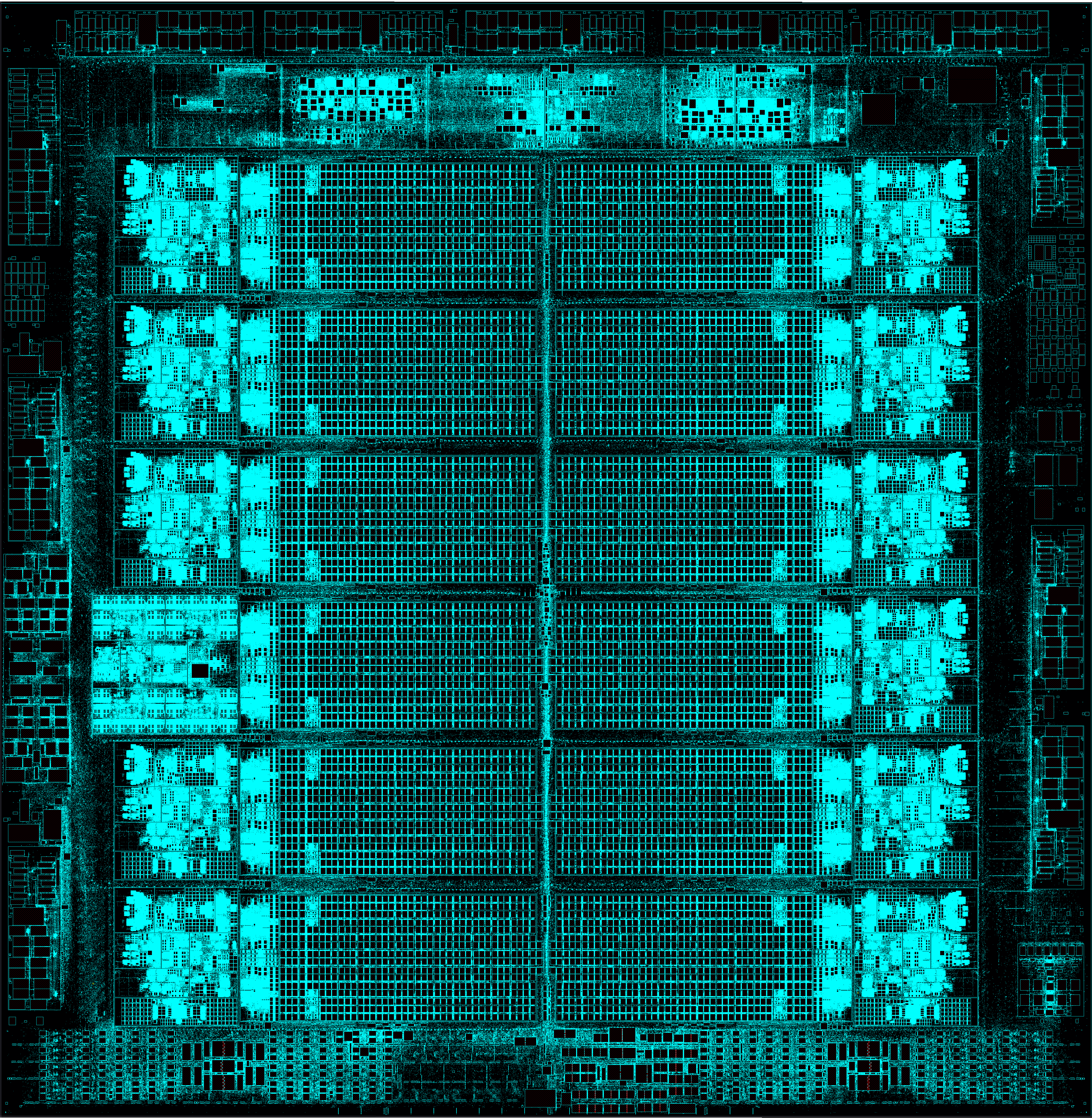 CAD-компоновка процессора IBM с двойной архитектурой, разработанного совместно с Arm