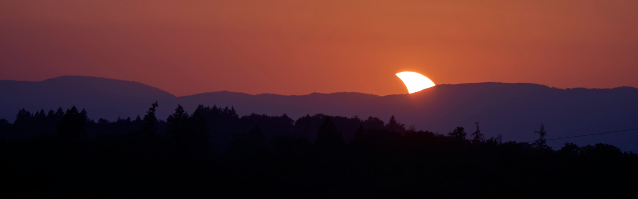 eclipse sunset