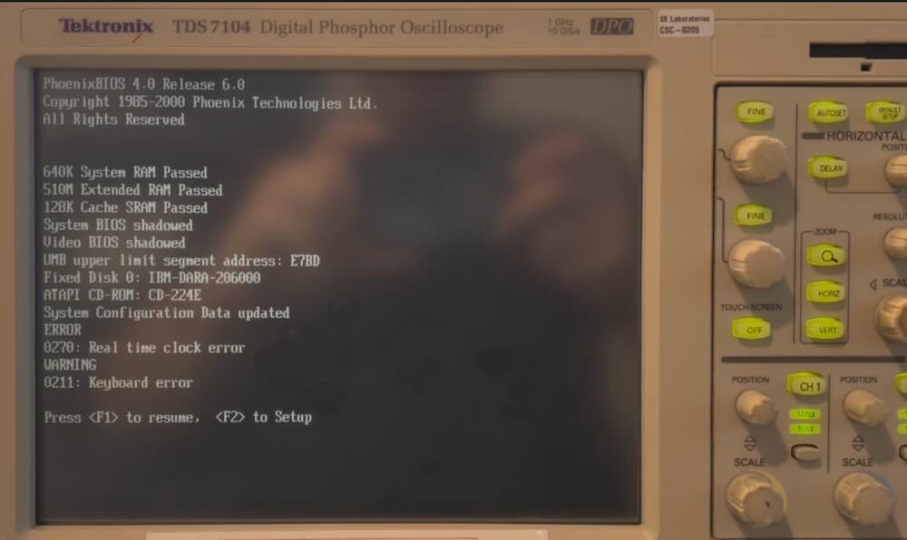Ошибка загрузки TDS7104