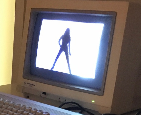 C64 с монитором Commodore 1084S