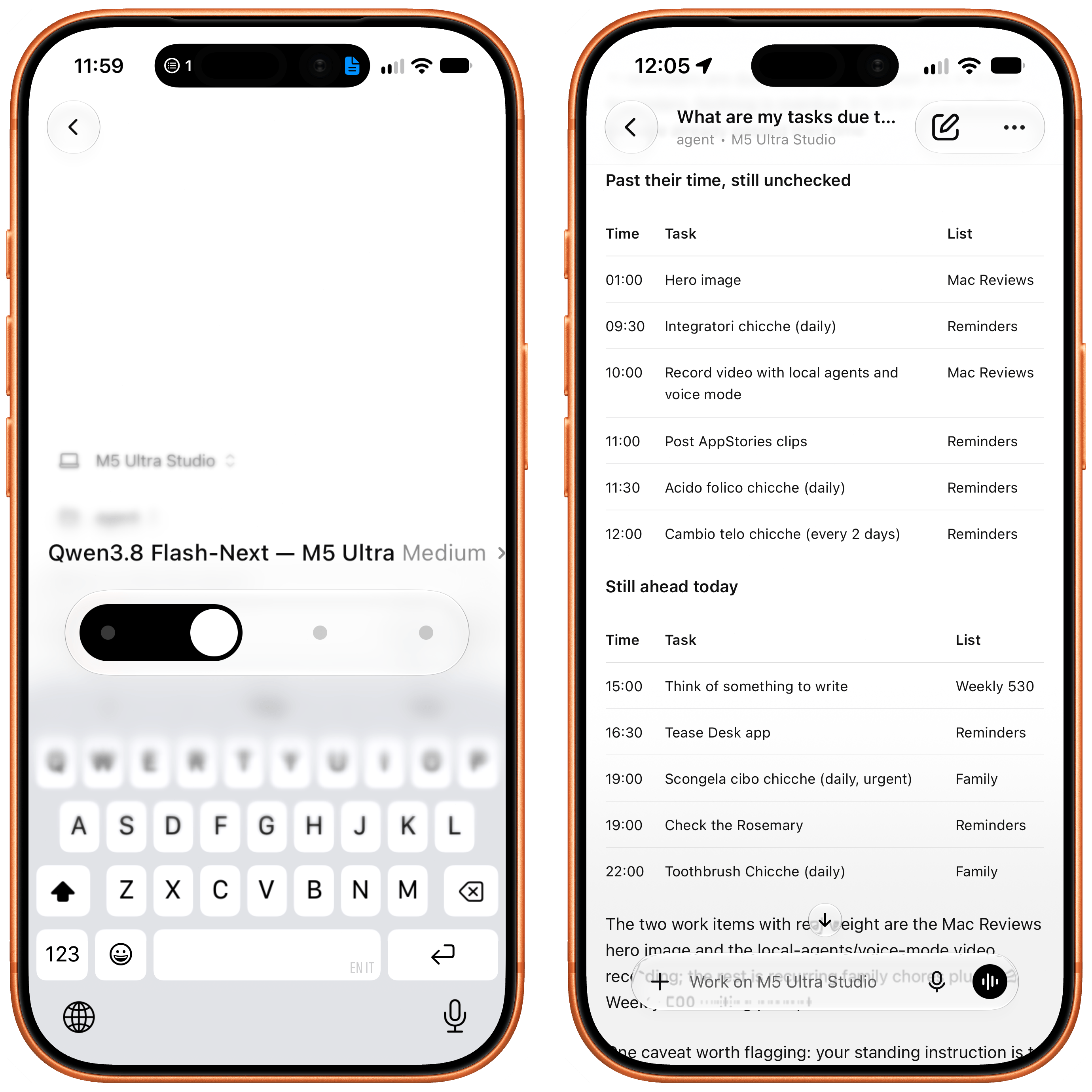 Использование локальной модели на M5 Ultra из Codex Remote