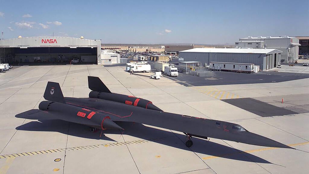 SR-71A на выставке