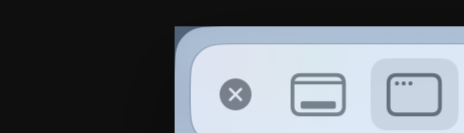Окно, выделенное инструментом Screenshot, с прямым углом.