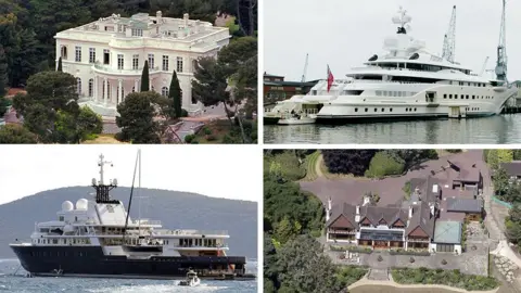 Дворец Chateau de la Croe на юге Франции, имение Fyning Hill в Суссексе и две суперяхты, исчезнувшие из отчётности компании