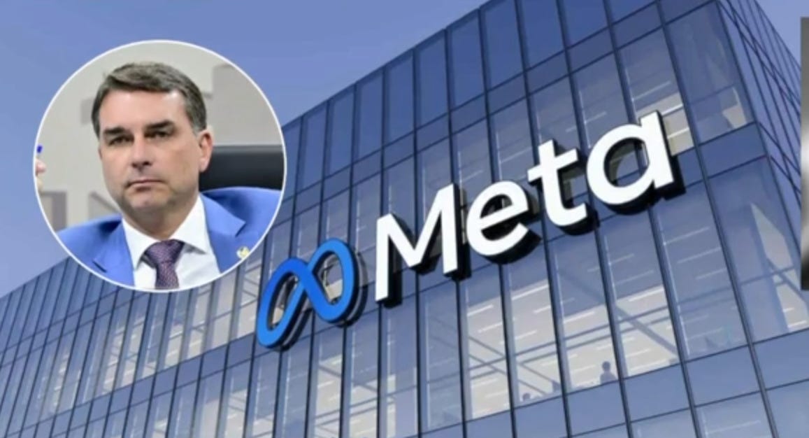 Результаты поиска Meta, показывающие предпочтение кандидату Болсонару